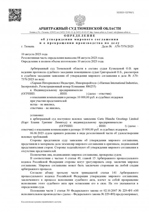 Картинка Нарушение исключительных прав на изображение Медвежонок «Tatty Teddy»